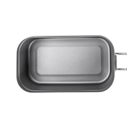 스노우라인 티타늄 사각반합 M 800ml 캠핑 차박 냄비 코펠