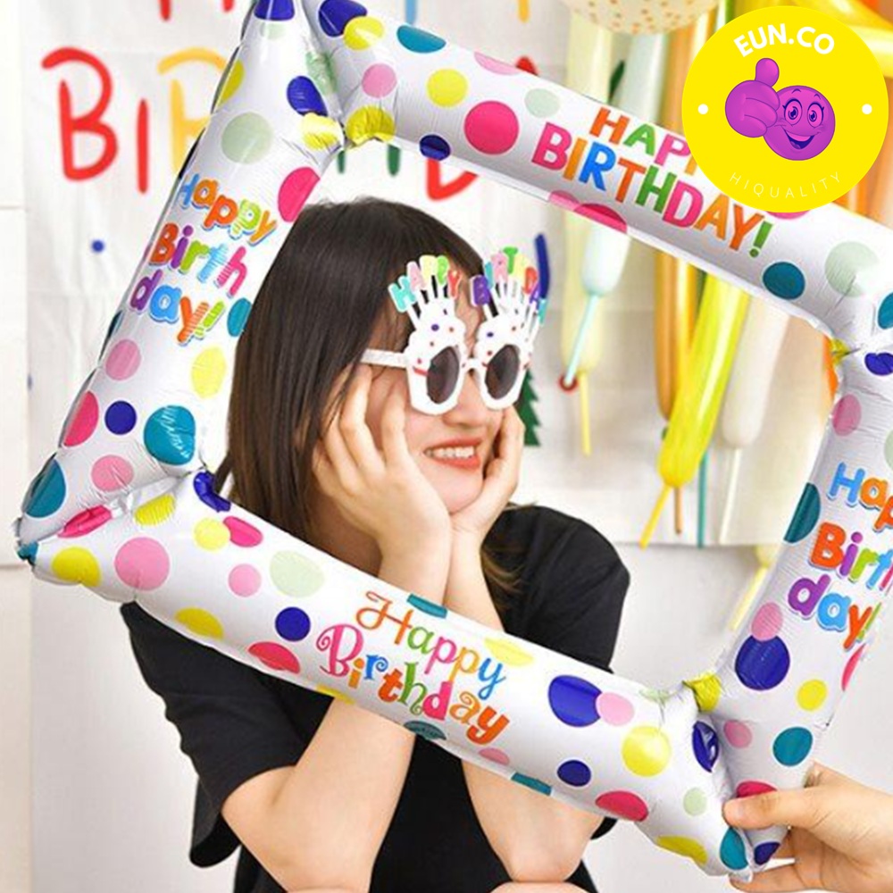 홈파티 풍선 기념일 생일 레터링 벌룬 프레임