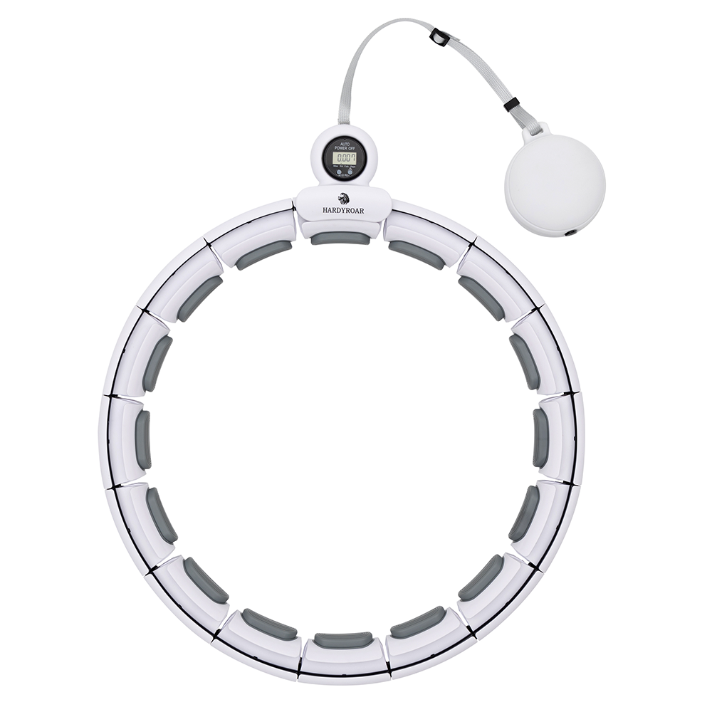 하디로어 스마트 훌라후프 다이어트 실내 운동 뱃살 지압 홈트 기구 제품 이미지