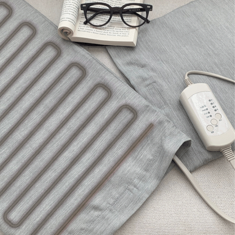 전자파차단 원적외선 온열찜질기 허리 어깨 배 무릎 복부 전기찜질기