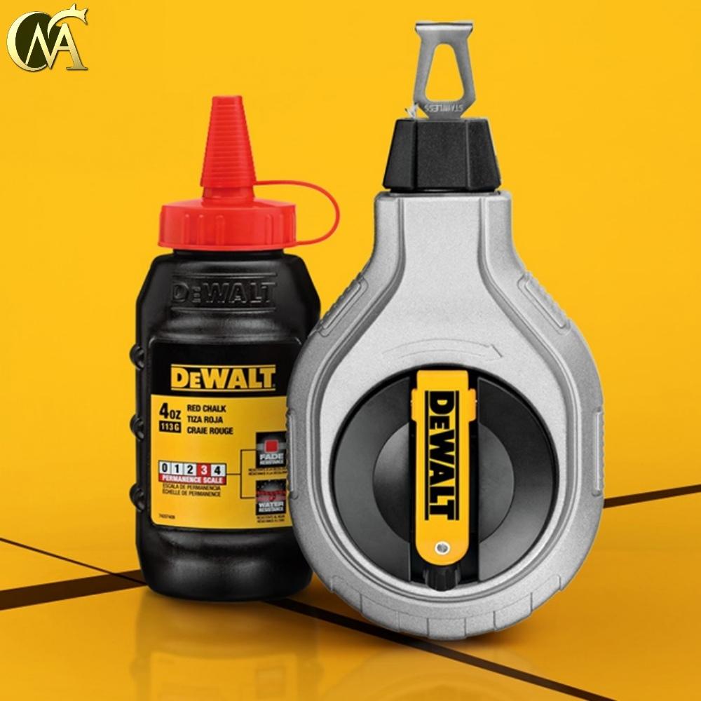 레드 30M 초크 라인 빨간색 먹줄 마킹 금속 콘크리트 분통 - 상품 이미지