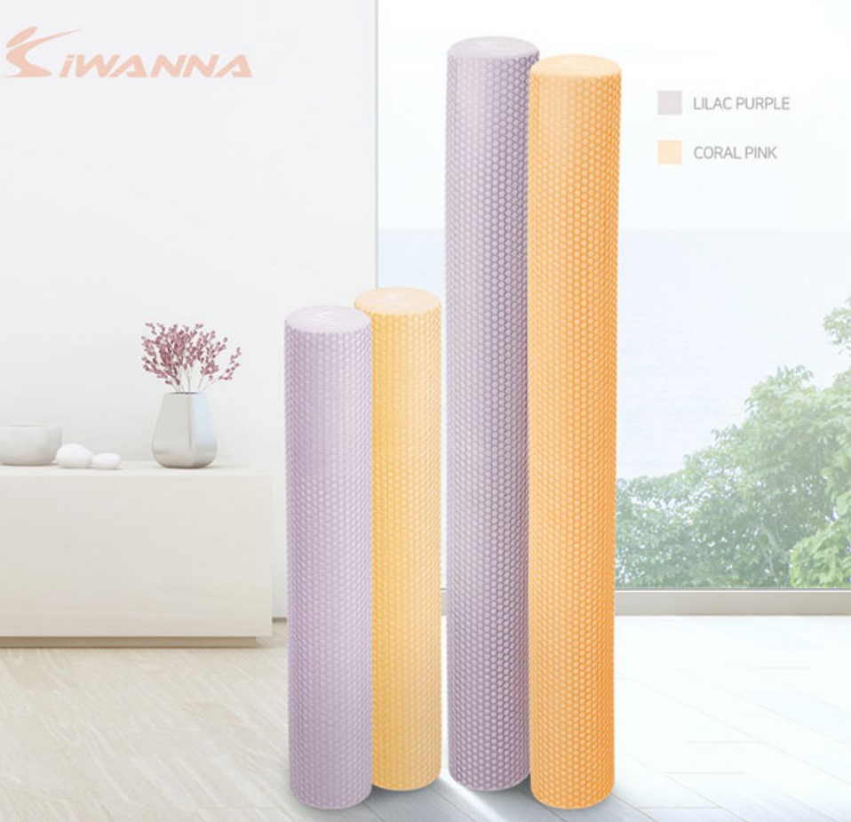 얇은폼롤러 슬림 60cm 거북목 어깨 요가 마사지 - 상세 이미지 5