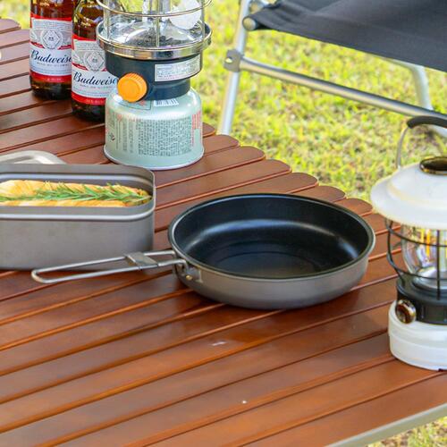 스노우라인 티타늄 백패커 프라이팬 L 22cm 캠핑 차박 경량 세라믹코팅