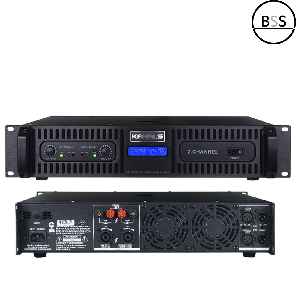 카날스 BKA-1600 BKA1600 파워앰프 2채널 교회 공연용 강당 KANALS - 상품 이미지