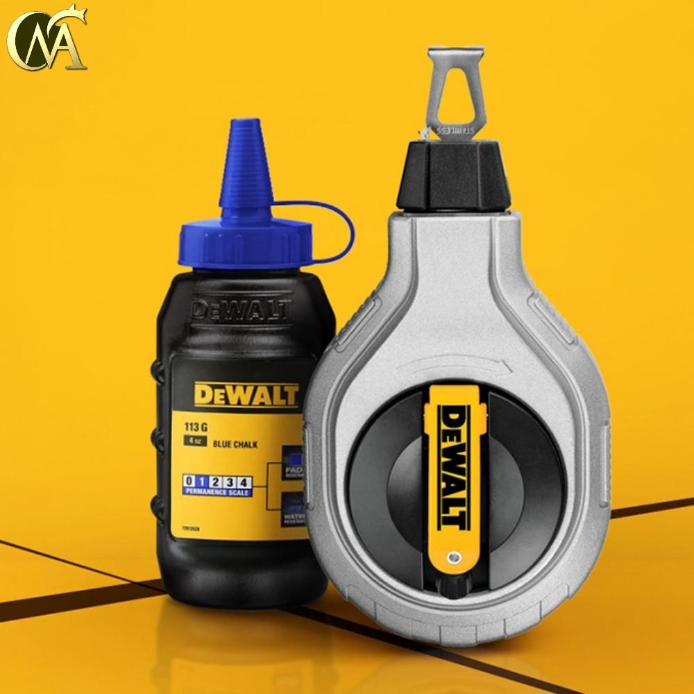 블루 30M 초크 라인 빨간색 먹줄 마킹 금속 콘크리트 분통 - 상품 이미지