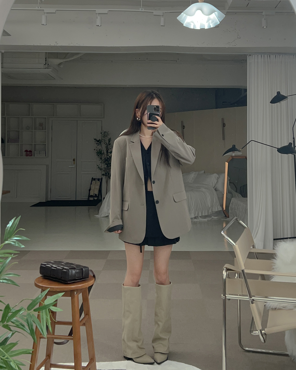 워머부츠 롱부츠코디 - 상세 이미지 4