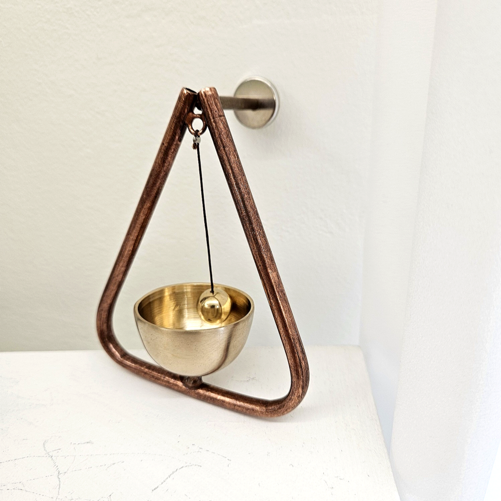 현관종 풍경종 도어벨 문리버 한국 핸드메이드 방짜유기 개업선물