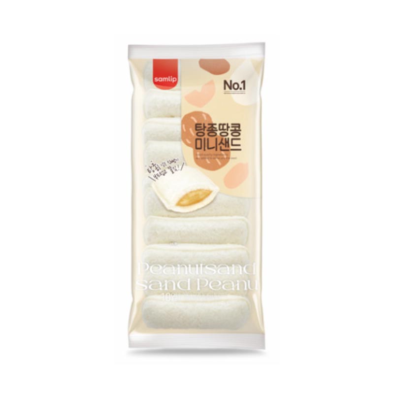 [오티삼립]탕종땅콩 미니샌드10입 200g 10봉 : 오티마트