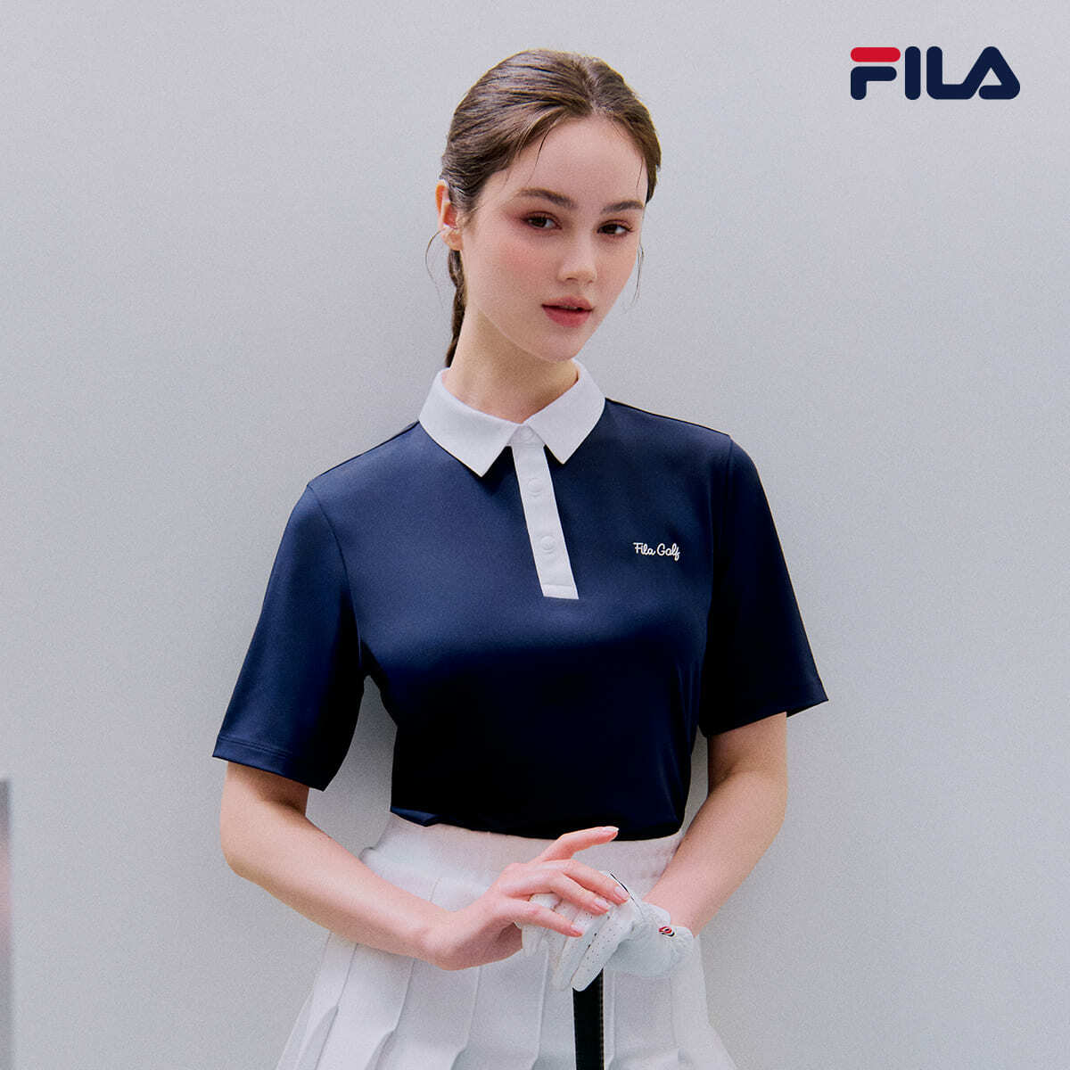FILA(휠라) 여성 24SS 반팔 카라티 3종 - 상세 이미지 2