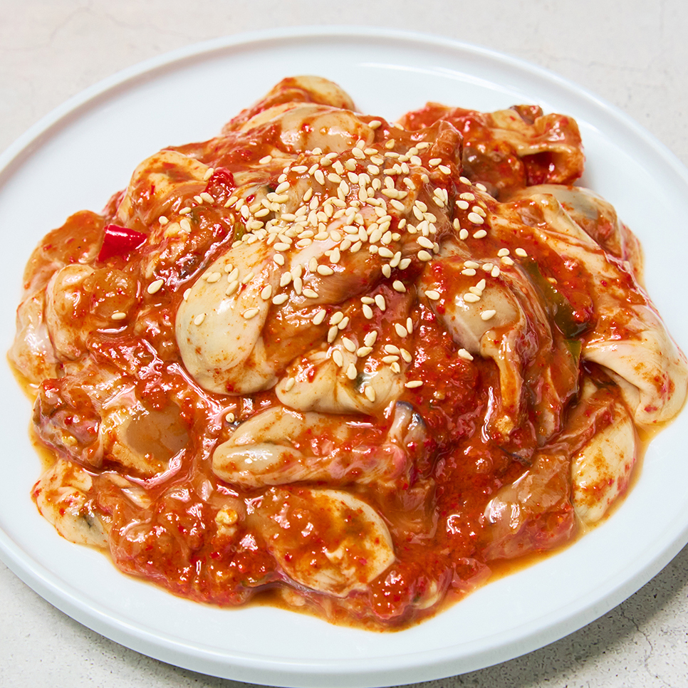 100% 국내산 재료로 만든 신선한 감칠맛의 통영 어리굴젓