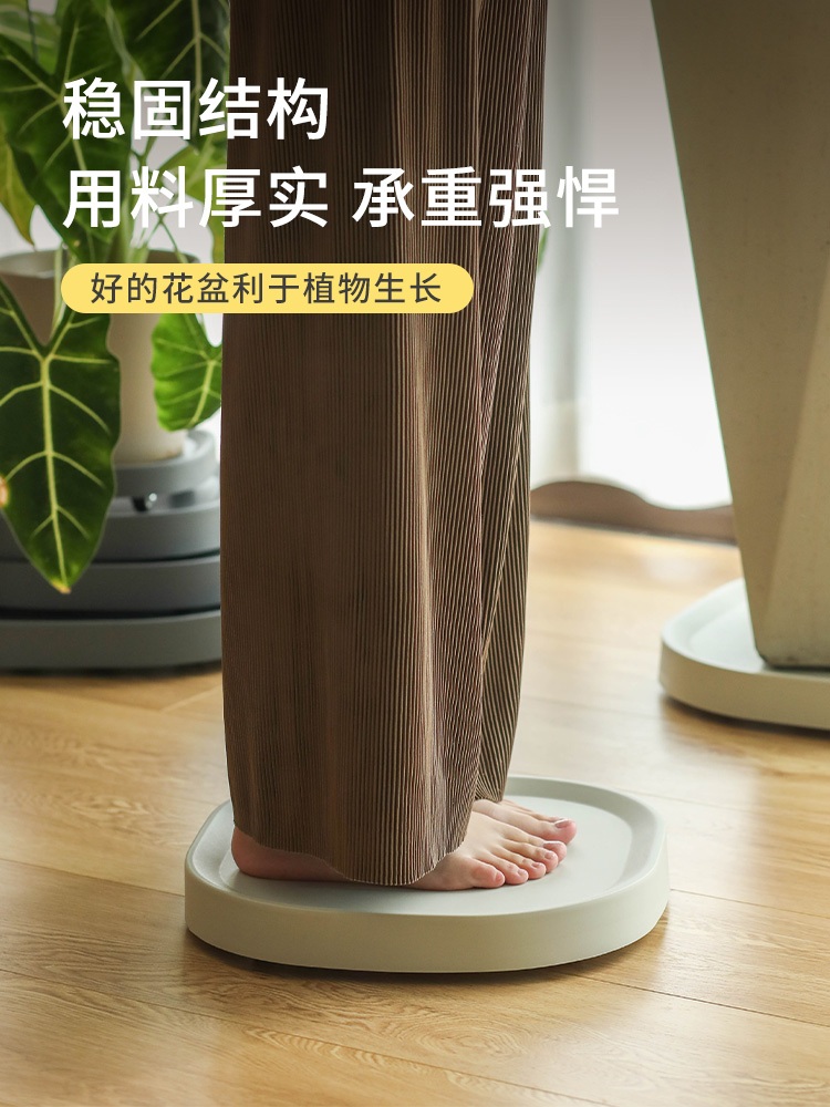이동식 화분받침대 바퀴달린 화분 받침 화분받침 사각 바퀴 다용도 화분바퀴 - 상세 이미지 4