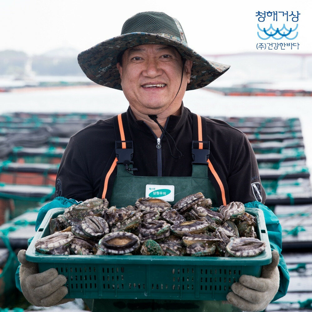 숨쉬는 포장 - 완도 활 전복 대22미 1.5kg (750g+750g) - 상세 이미지 2
