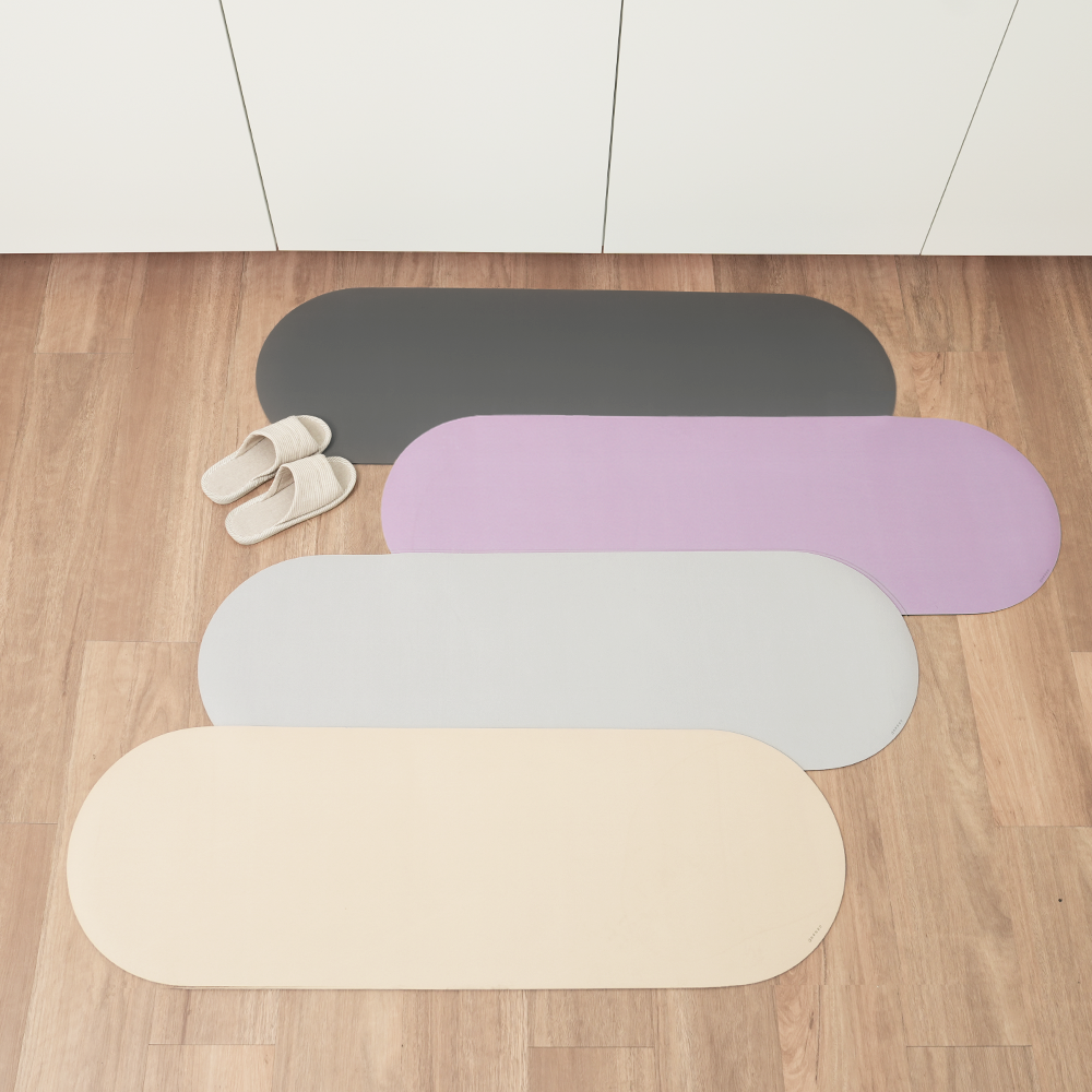 하루의공간 소프트 규조토 발매트 주방용 사이즈 화장실 욕실 주방 빨아쓰는 미끄럼방지