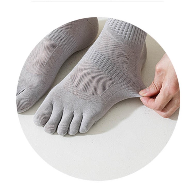 데일리콤프 남성 3색 발가락양말 장목 땀흡수 양말 이미지 7