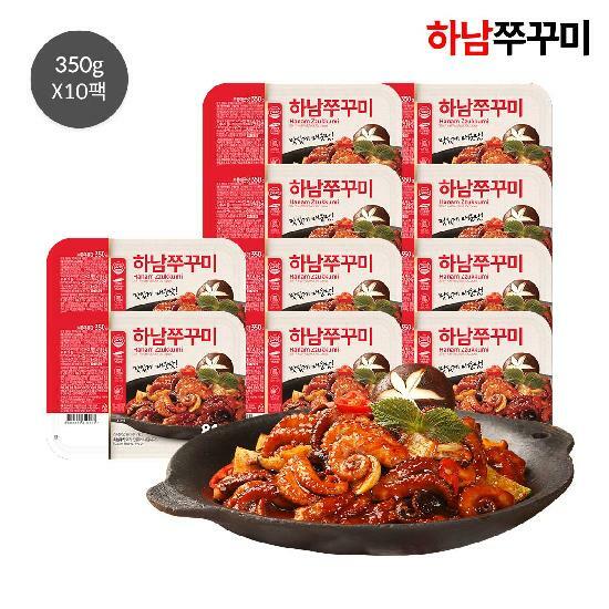 (m)하남 쭈꾸미 350g x 10팩 (보통 매운맛) - 상세 이미지 2