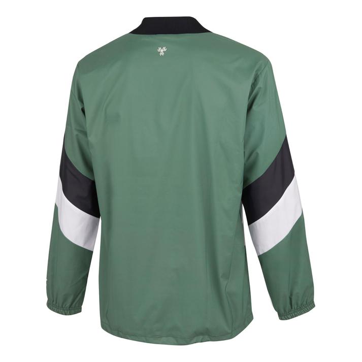 엄브로 UMBRO 더서드 라인드 크로스탑 롱슬리브 UUUWJF31 다크그린 - 상세 이미지 2