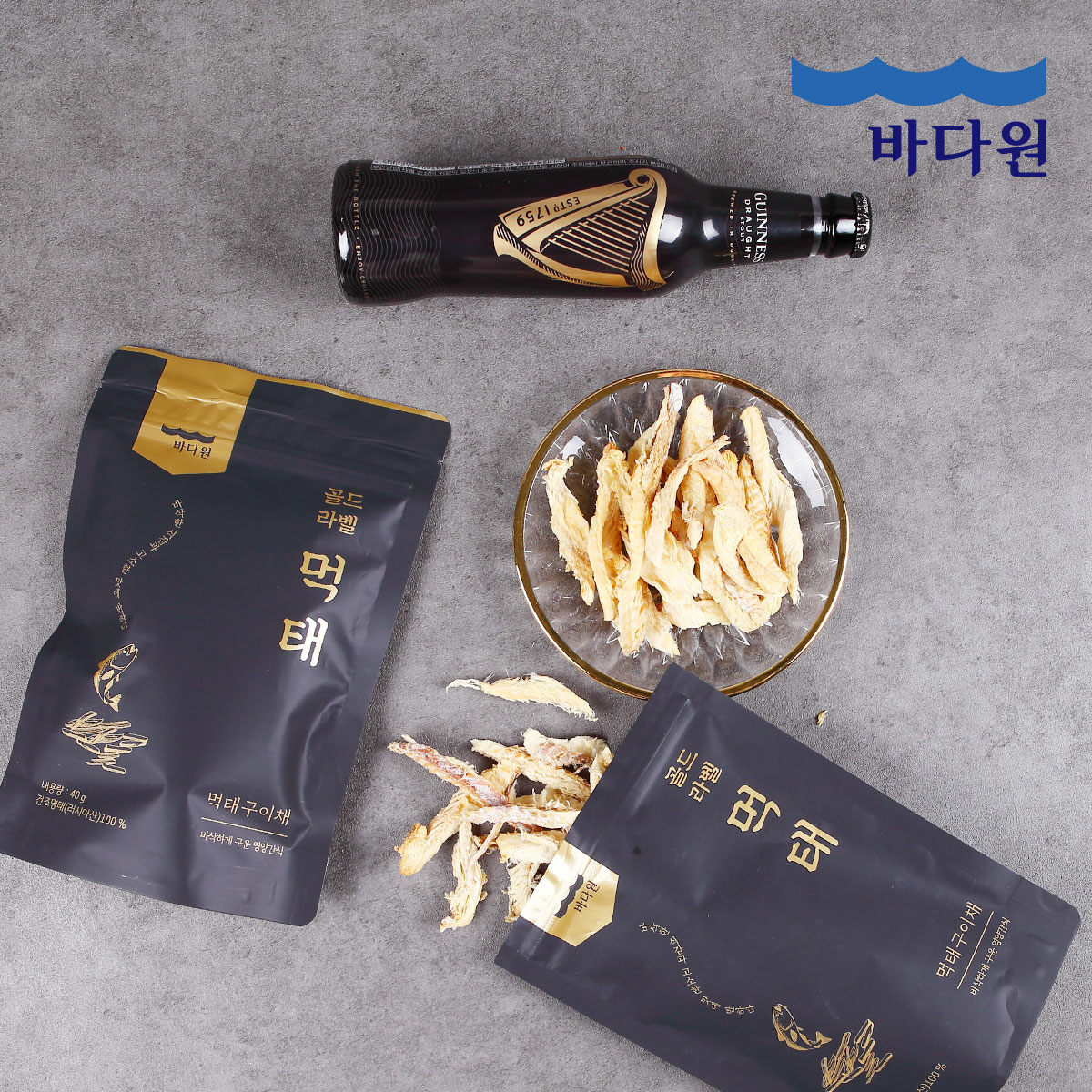 바다원 골드라벨 먹태구이 40g12팩(고추장6+와사비마요6) - 상세 이미지 5