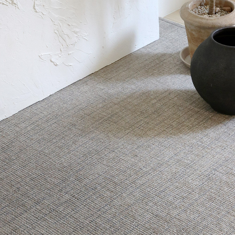 (M) 발티모아 먼지없는 자카드 단모 러그 200x350