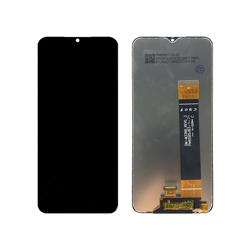 액정 교체 자가수리 부품 삼성 호환 M33 M336B 용 AMOLED 디스플레이 SM-M336B DS LCD 프레임 포함 디지타이저 어셈블리 6.6 인치... 