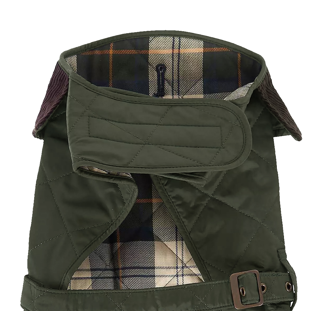 바버 강아지옷 퀼팅 자켓 강아지 패딩 애견의류