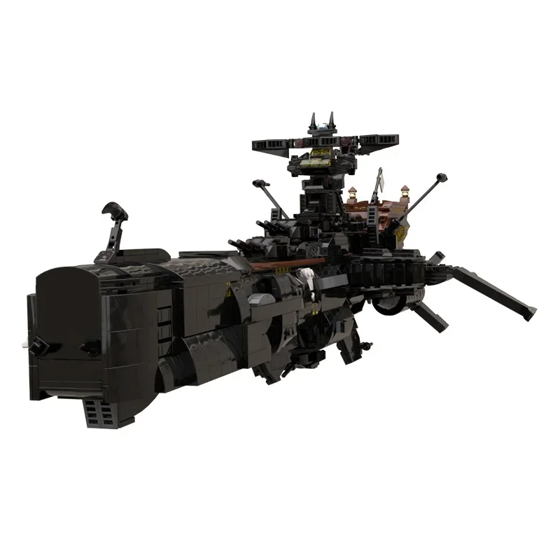 만화 속 새로운 우주 전함 아르카디아 MOC-48193 빌딩 블록 키트 중국 호환 블록 - 상세 이미지 5