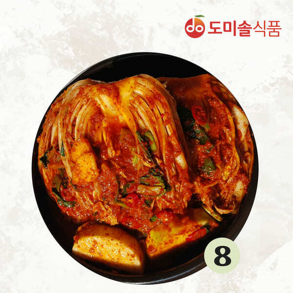 도미솔 박미희 사랑채 포기김치 8kg - 메인 이미지