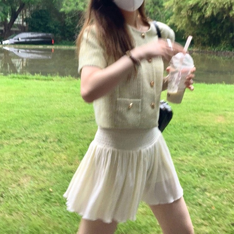 엄마친구아들 7화 서지혜 자켓 반팔 트위드 하객룩 의상 옷 패션 - 메인 이미지