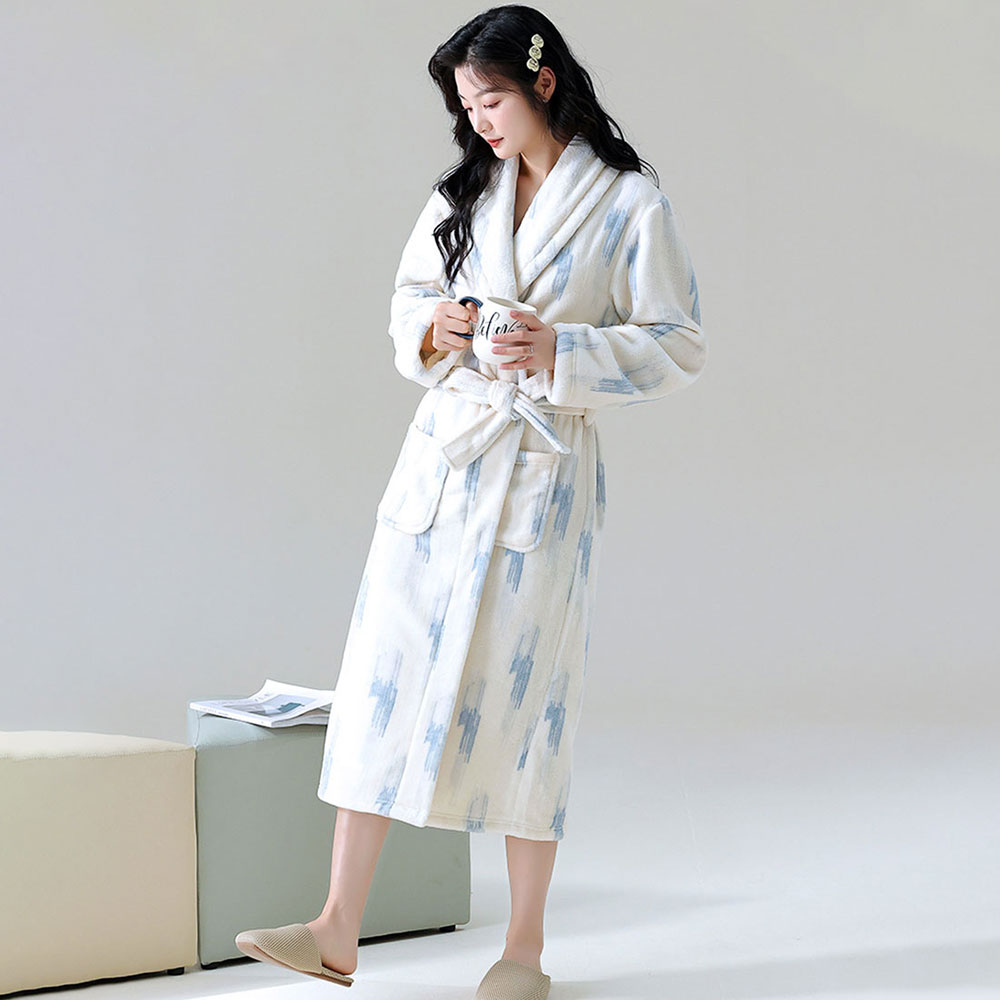 극세사샤워가운 호텔 로브 목욕가운 이미지 7