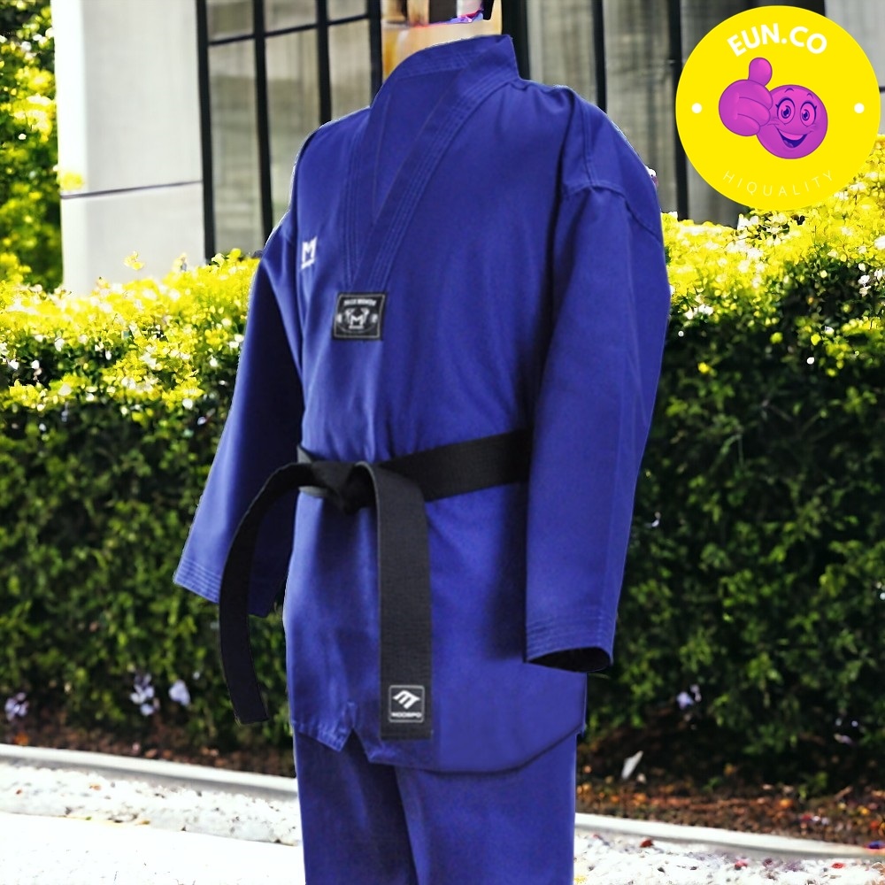 파란색 도복 유도 주짓수 컬러 태권도복