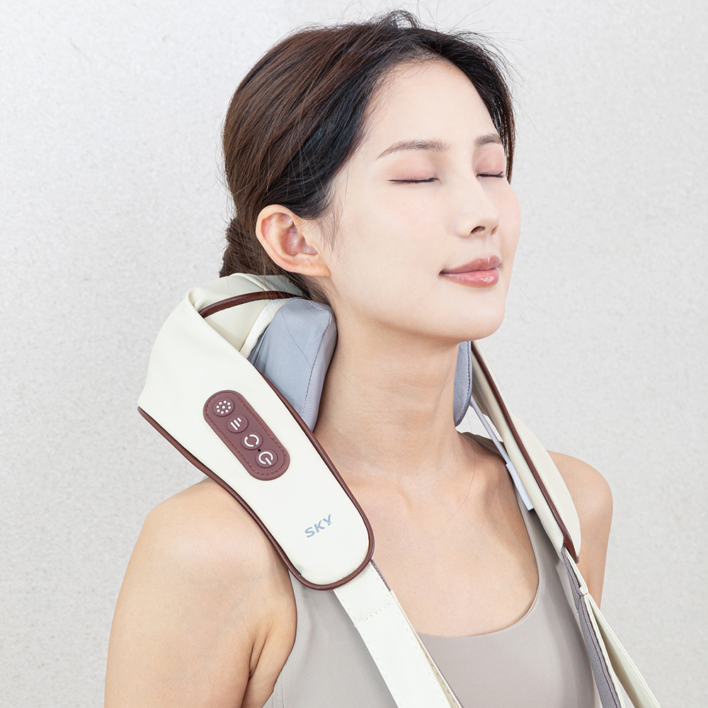 케어 EM10 목 어깨 C타입 충전식 온열 마사지기 - 상세 이미지 3