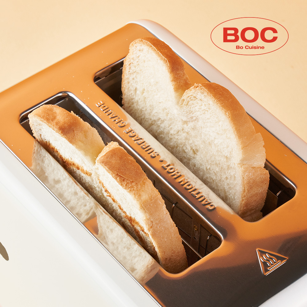 [보프렌즈] 미피 레트로 토스터기 2구 가정용 팝업 토스트 식빵 홈카페