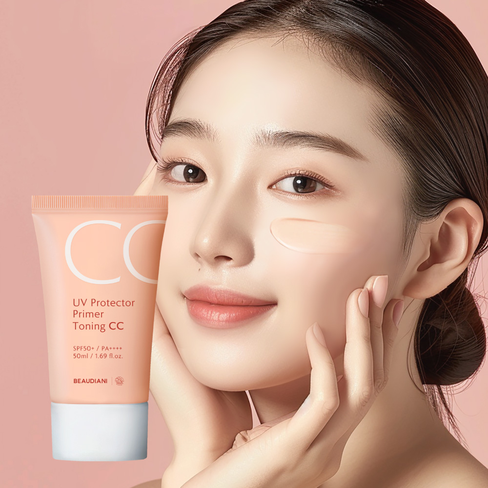 뷰디아니 토닝 씨씨크림 50ml 자외선차단 글로우 광채 파데프리 쌩얼 톤업 크림 - 상세 이미지 4