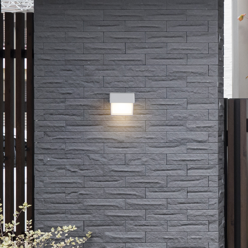 LED 벽등 벽조명 루미트 방수 5W 사각 블랙  - 상세 이미지 5