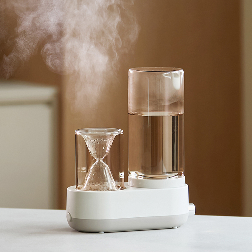 르젠 모래시계형 저전력 유리 가열식가습기 LZHD-1600