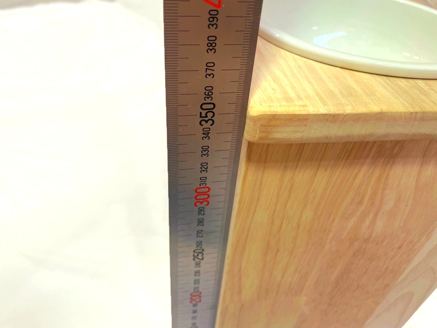 대형견 밥그릇 식탁 맞춤제작 강아지 밥그릇 세라믹식기 원목 이미지 6