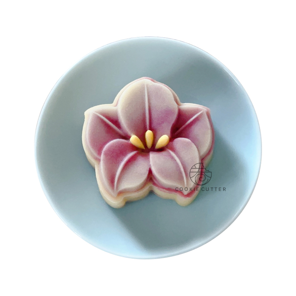 해당화 월병 쿠키틀 꽃모양금형 만쥬 도구 50g - 상세 이미지 3
