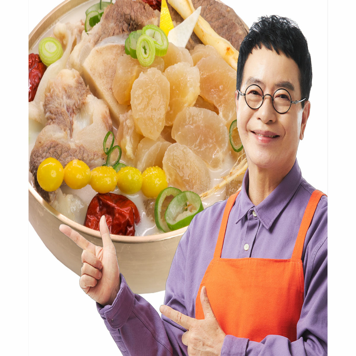 (m)김하진의 궁중 한우도가니탕 700g x 3팩 - 상품 이미지
