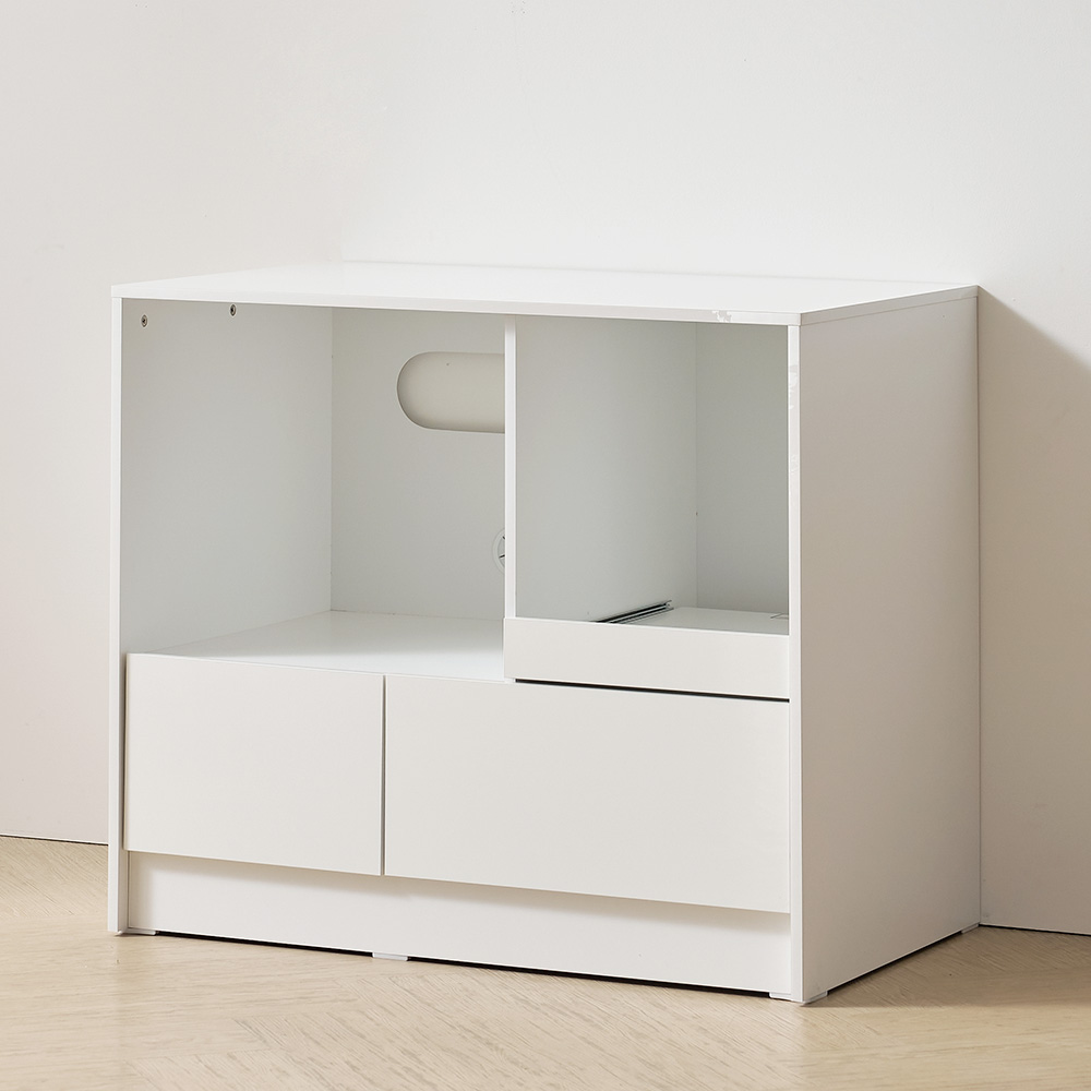 랩소디 1000폭 전자레인지 수납장 냉장고장 홈바