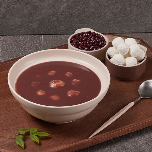 국내산 팥죽 2인분 680g 새알심180g /100% 국산 새알팥죽 - 상세 이미지 3