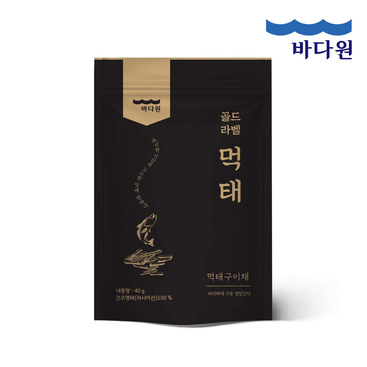 바다원 골드라벨 먹태구이 40g12팩(고추장6+와사비마요6)