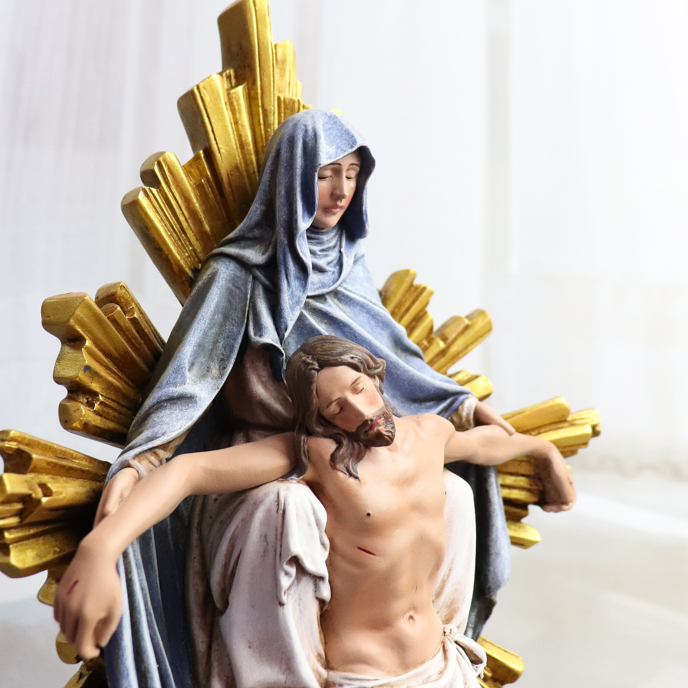 성모님과 함께 계신 예수님 성상 - 상세 이미지 3