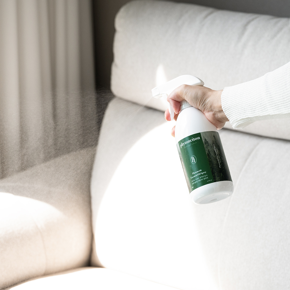 [프리미엄 오일] 피톤치드 편백수 집먼지진드기 퇴치 베이크아웃 새집증후군 제거 2L