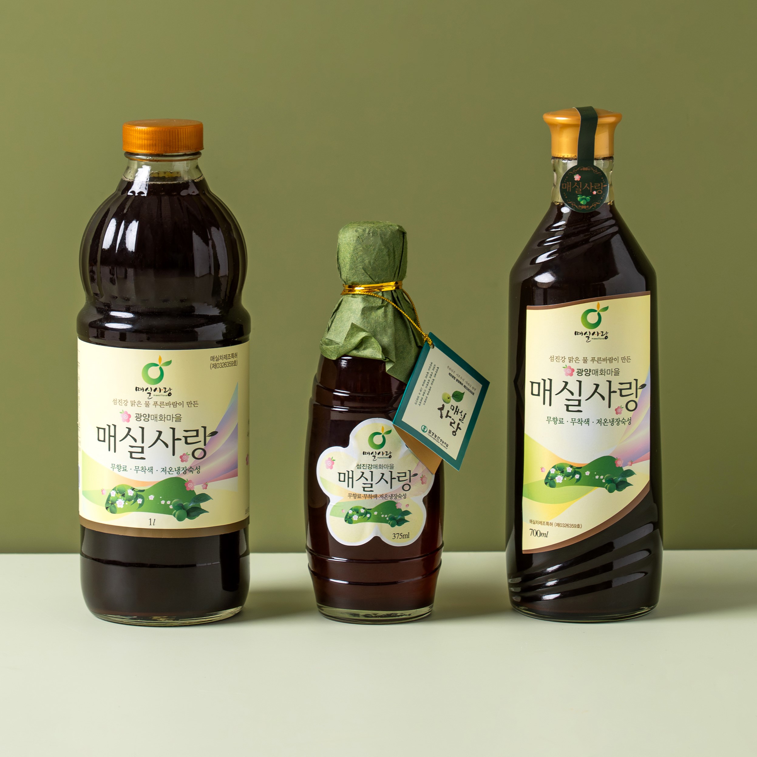 매실사랑농원 소화촉진 광양 매실액 매실 원액 매실청 제품 이미지