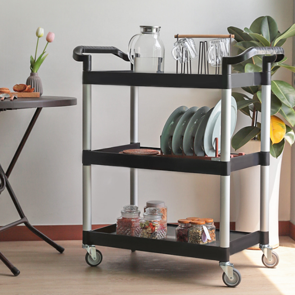 식당구루마 업소용 핸드카 식당용 카트 음식점 서빙 3단 웨건