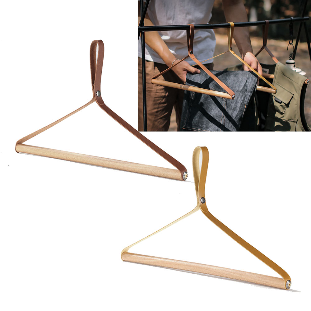 캠핑 가죽 옷걸이 접이식 휴대용 행거 인디언 행어 후크 걸이