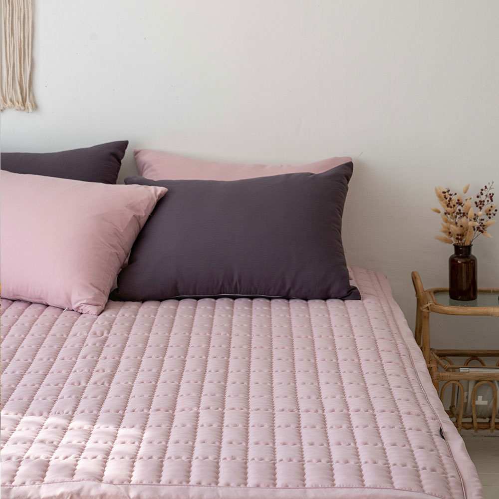 순면 침대패드 고정밴드 매트리스패드 사계절 ss 차콜