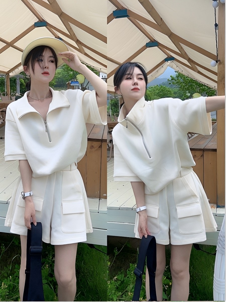 엄마친구아들 7화 정소민 반팔 티셔츠 배석류 집업 캐주얼 의상 옷 패션 - 상세 이미지 2