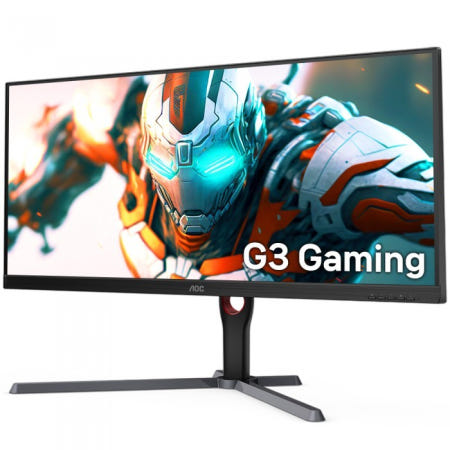 알파스캔 AOC U34G3XM/EU 게이밍 144 울트라와이드 WQHD 프리싱크 HDR 무결점