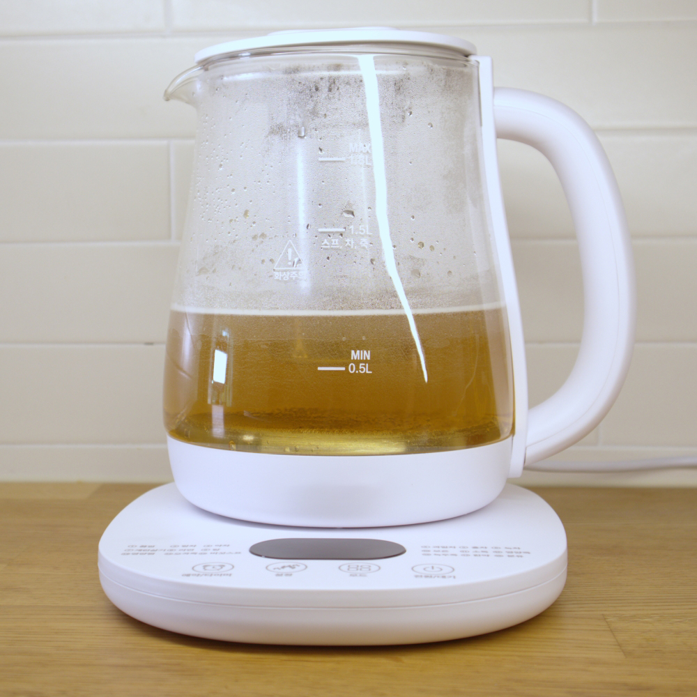 내열유리 커피포트 전기포터 차탕기 분유 티포트 포트기