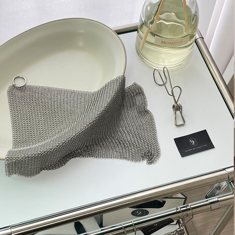 이지유 316L 스텐링 수세미 텀블러 세척 탄냄비 선물 패키지 중형 15X15